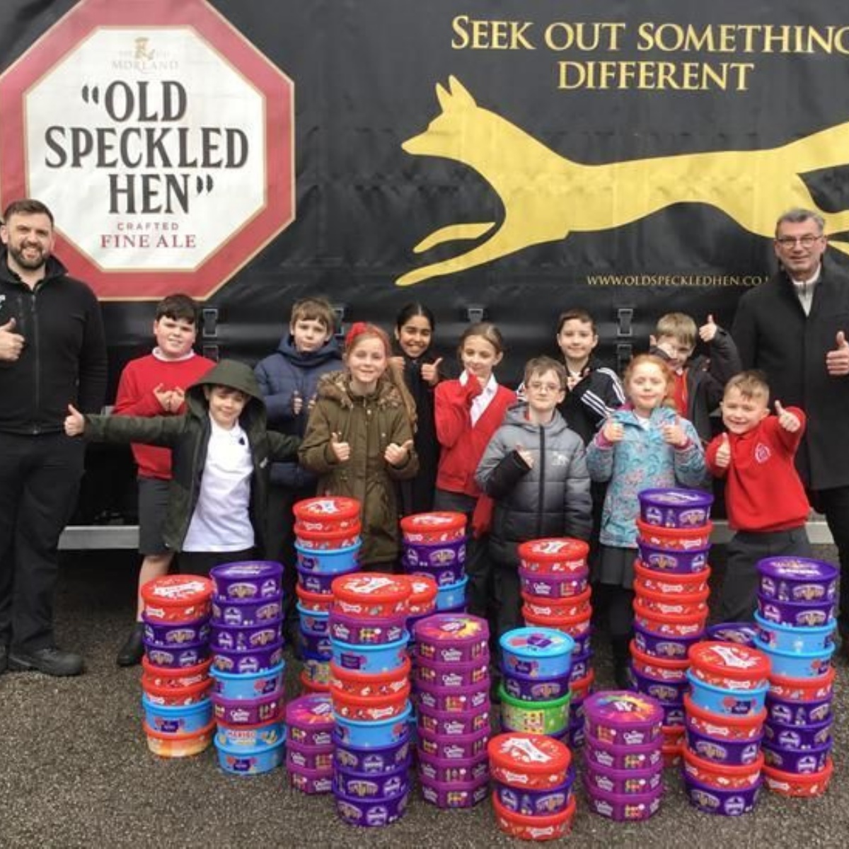 Hollywell Primary School - Hollywell helps Green King support Macmillan ...